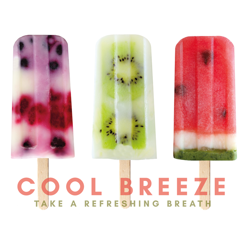 Cool Breeze. Available in Three Flavour Strengths