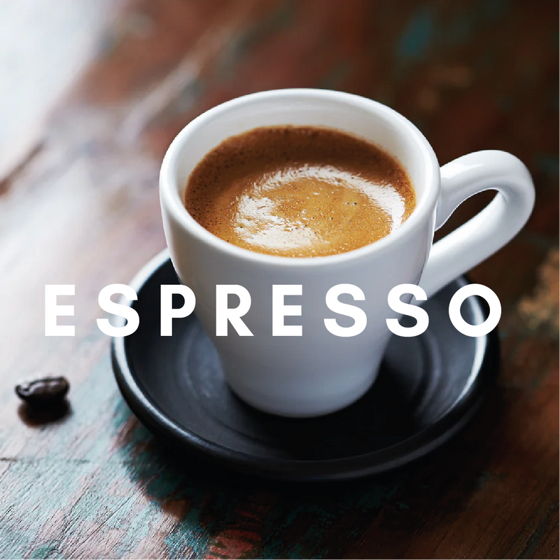 Espresso Flavour E-liquid. Available in Three Flavour Strengths.