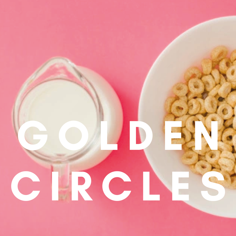 Golden Circles Flavour E-Liquid. Available in Three Flavour Strengths