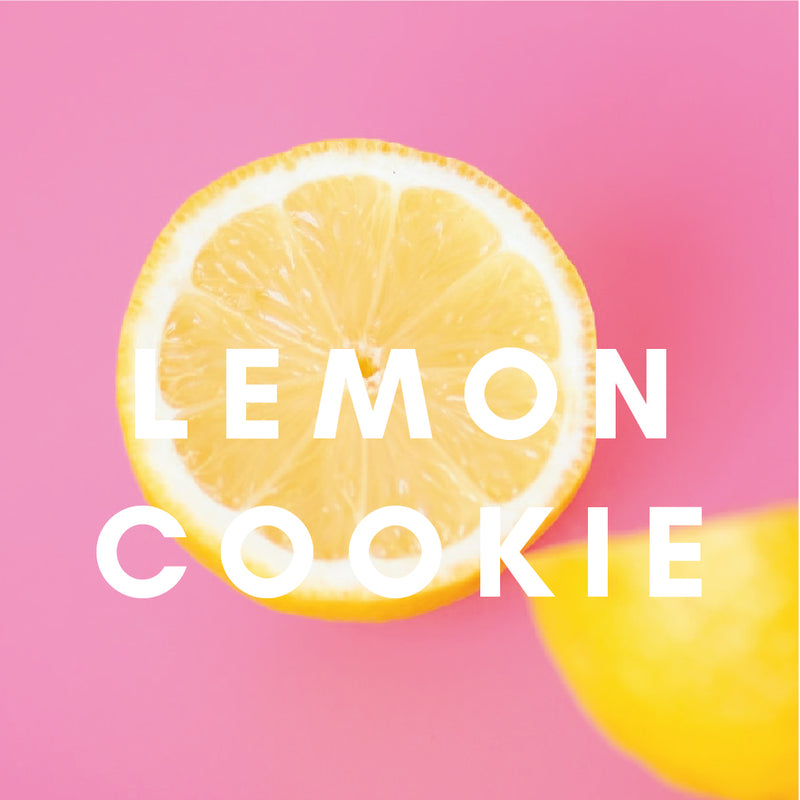 Lemon Cookie E-Liquid. Available in Three Flavour Strengths