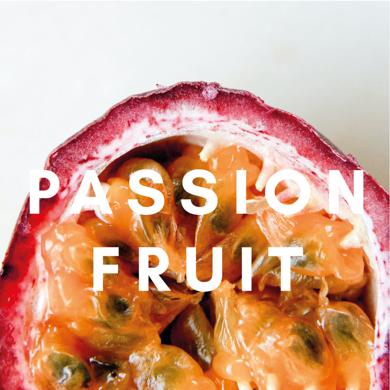 Passion Fruit Flavour E-liquid. Available in Three Flavour Strengths