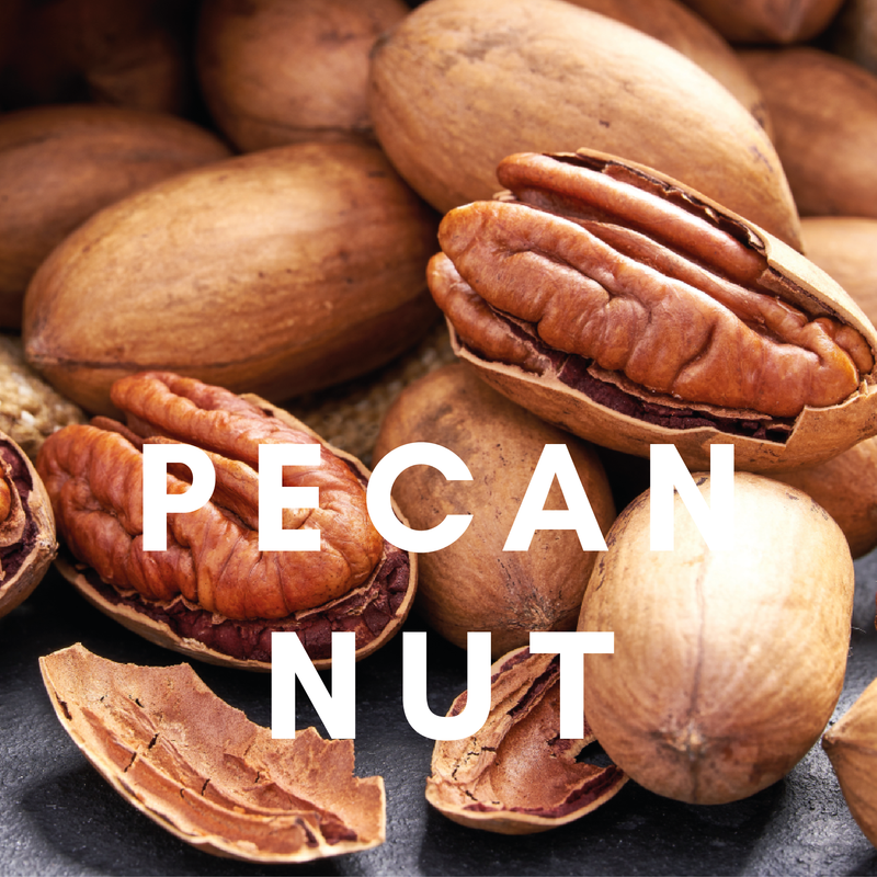 Pecan Flavour E-liquid. Available in Three Flavour Strengths