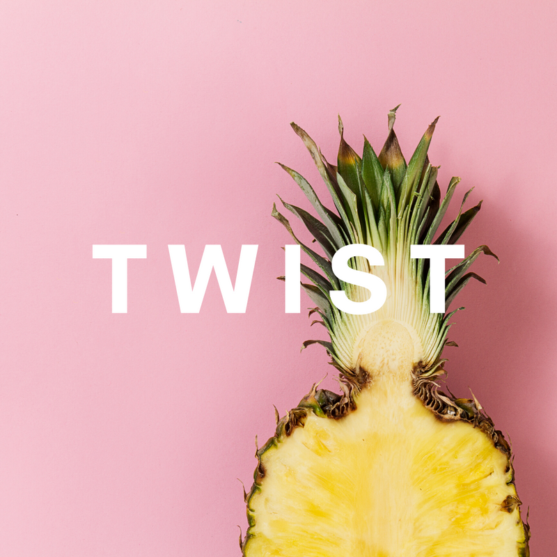 Pineapple Twist Flavour E-Liquid. Available in Three Flavour Strengths